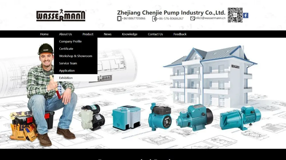 water pump manufacturer