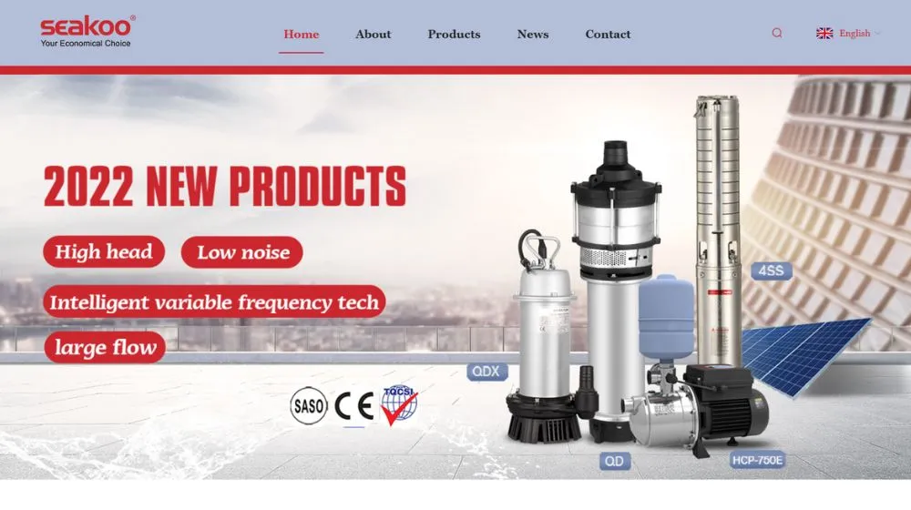 Sewage Pump Manufacturer