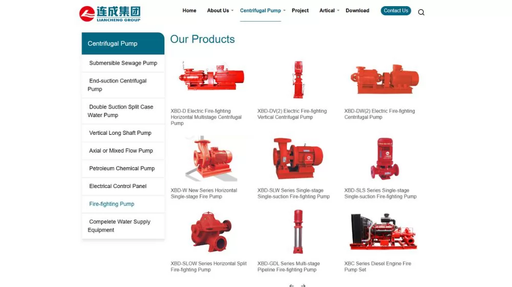 Fire Pump Manufacturer